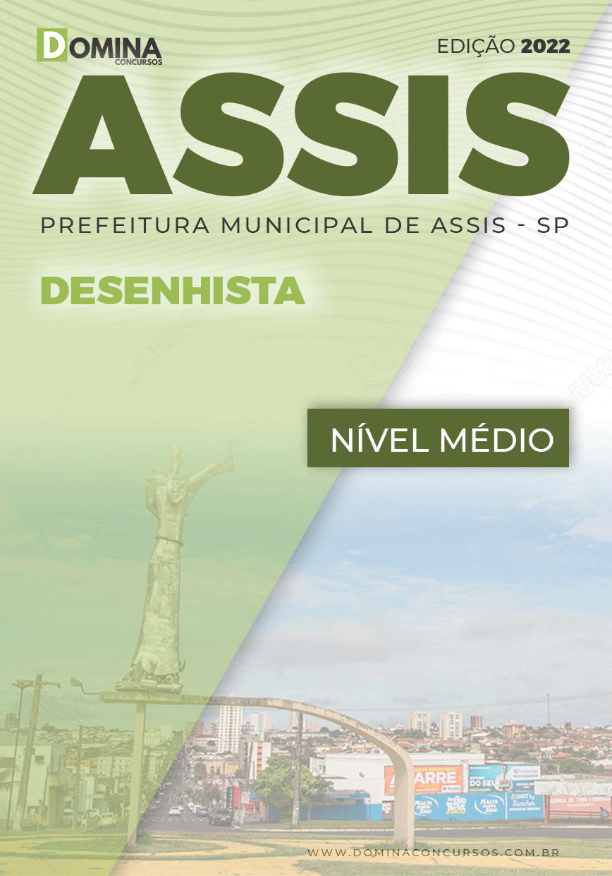 Apostila Digital Concurso Pref Assis SP 2022 Desenhista