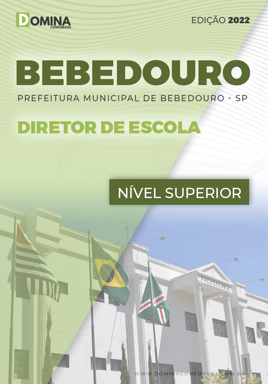 Apostila Concurso Pref Bebedouro SP 2022 Diretor de Escola