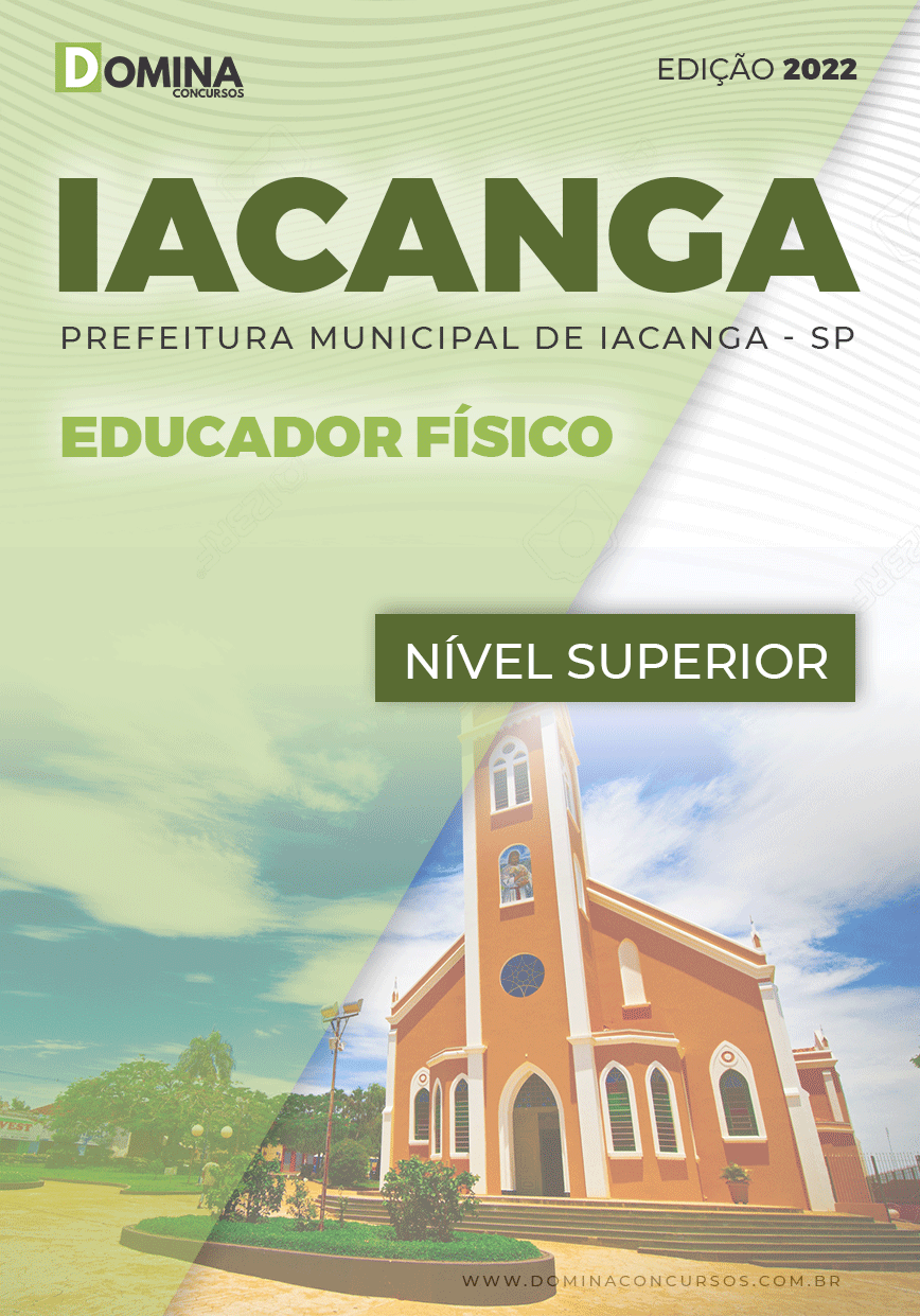 Apostila Concurso Pref Iacanga SP 2022 Educador Físico