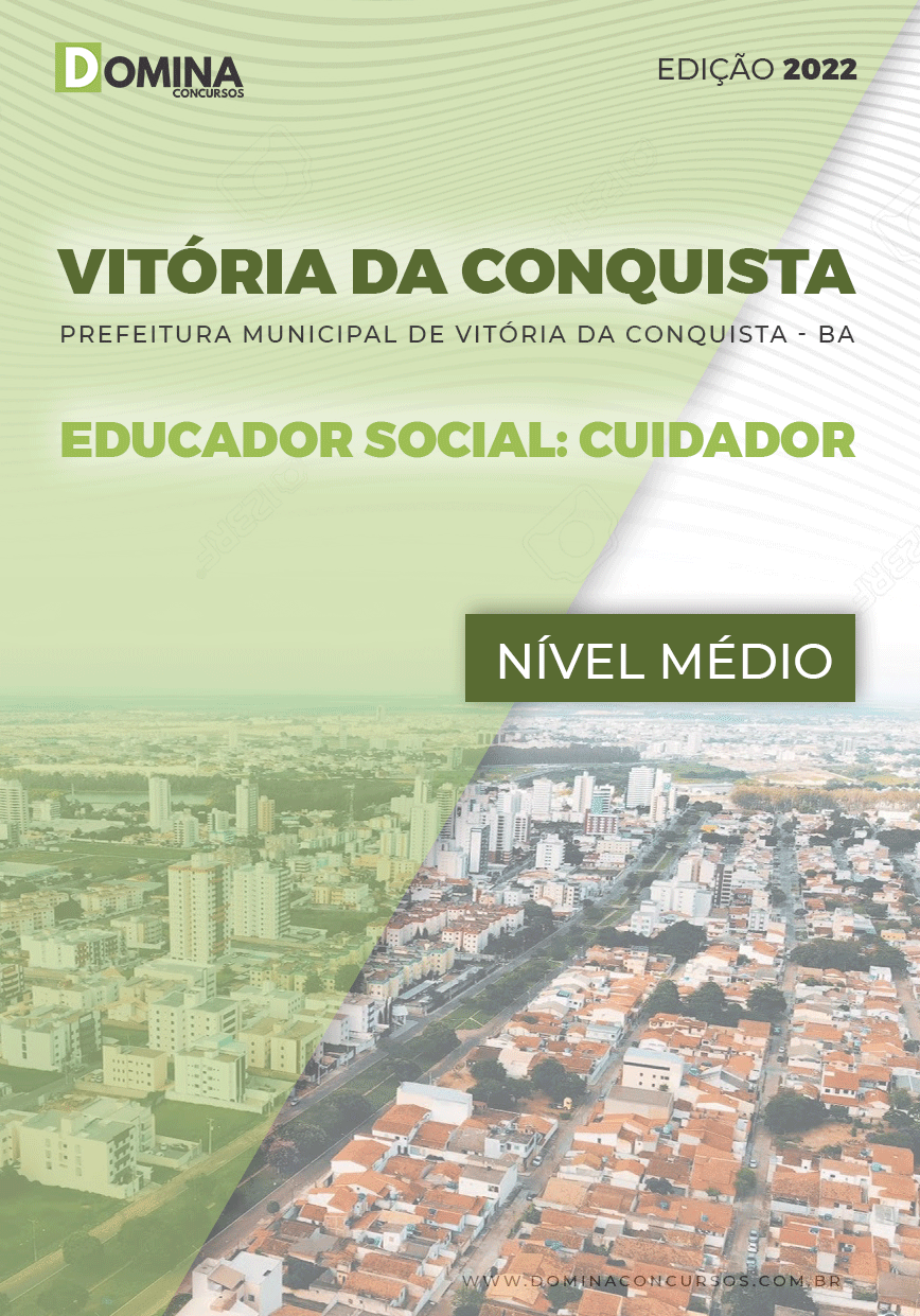 Apostila Pref Vitória Conquista BA 2022 Educador Social Cuidador