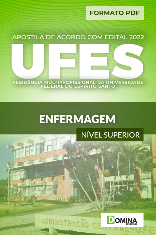 Apostila Concurso Residência UFES 2022 Enfermagem
