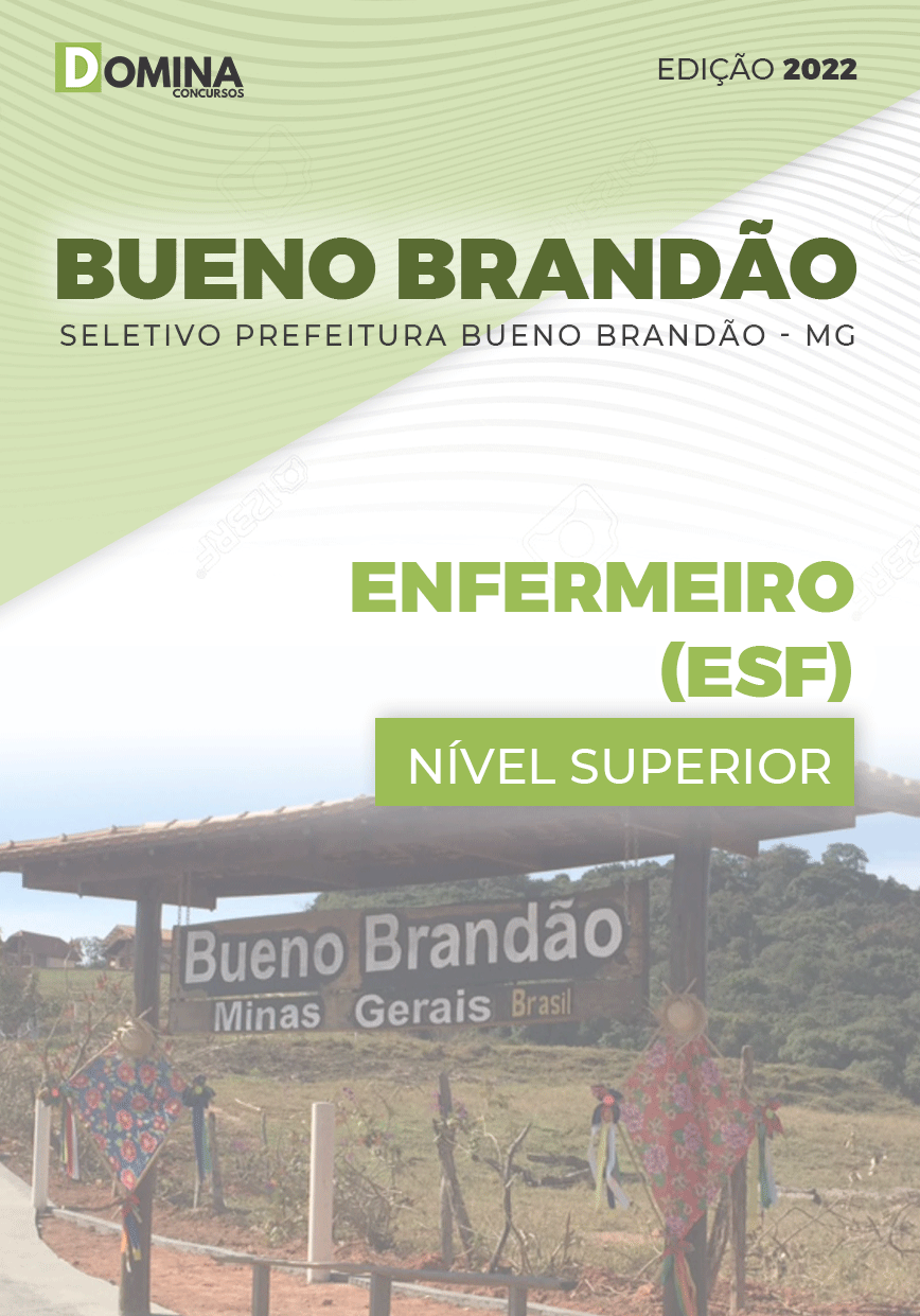 Apostila Pref Bueno Brandão MG 2022 Enfermeiro ESF