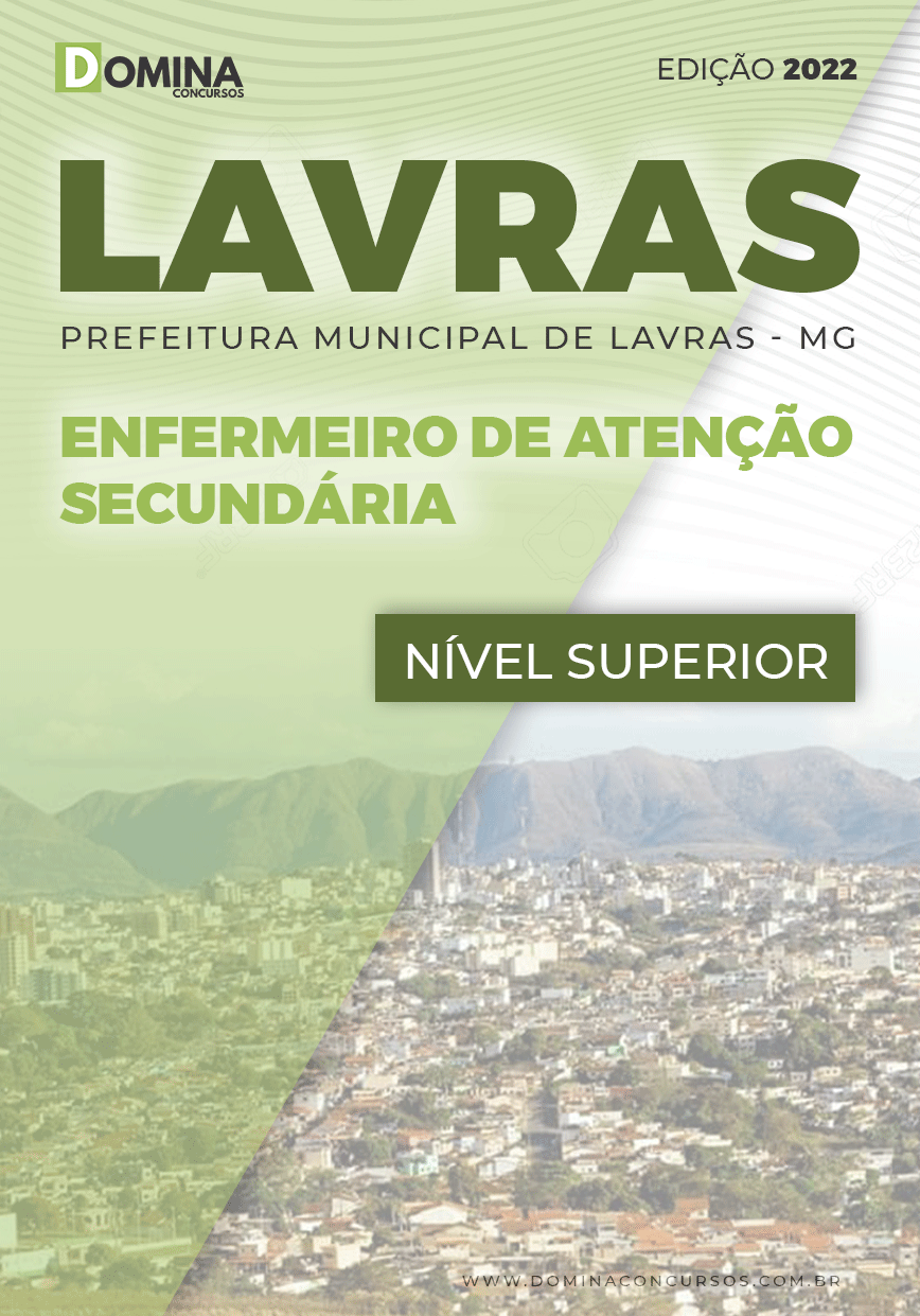 Apostila Pref Lavras MG 2022 Enfermeiro Atenção Segundária