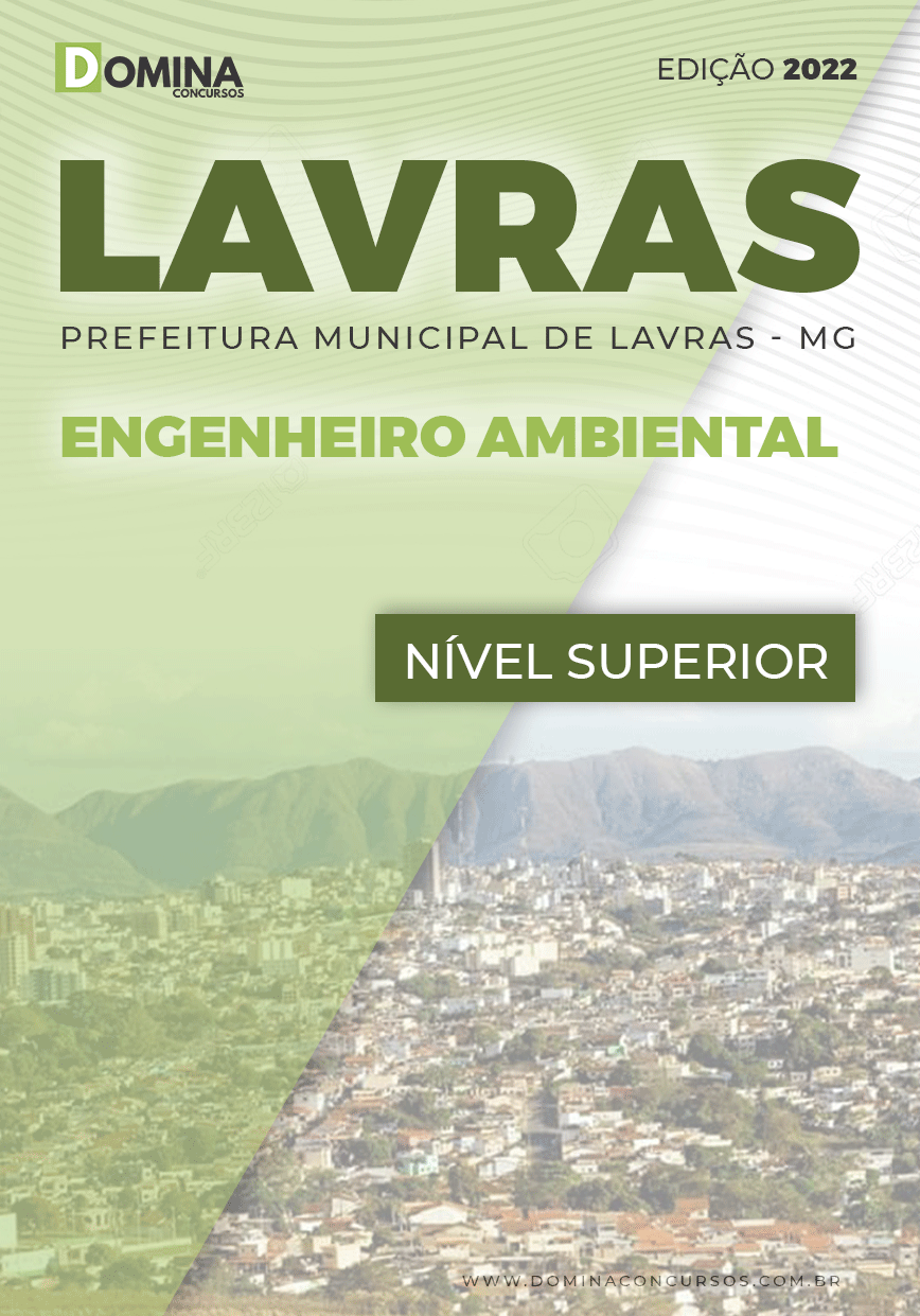 Apostila Concurso Pref Lavras MG 2022 Engenheiro Ambiental