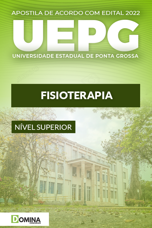Apostila Concurso Residência UEPG 2022 Fisioterapia