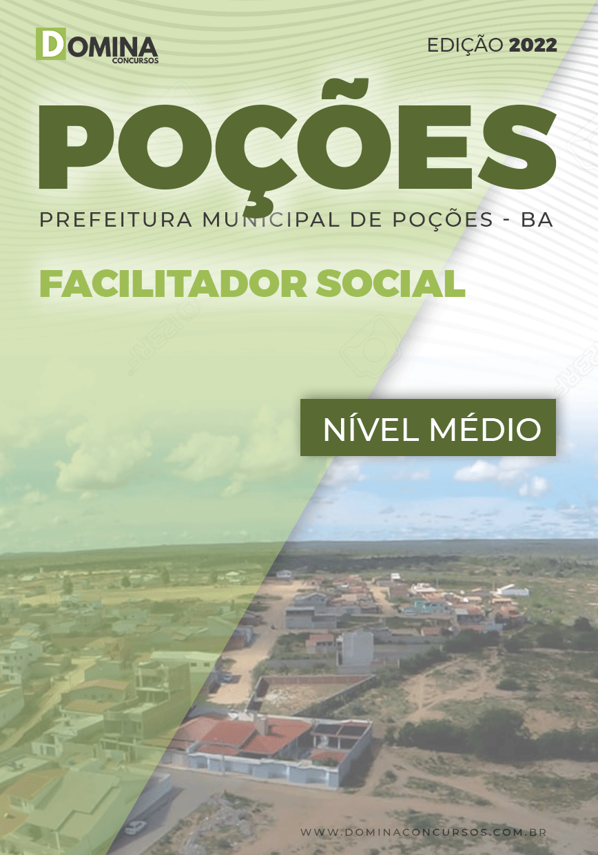 Apostila Concurso Pref Poções BA 2022 Facilitador Social