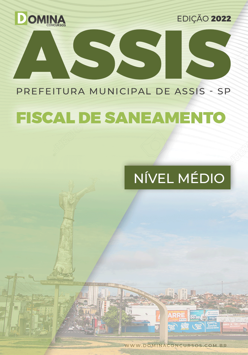 Apostila Concurso Pref Assis SP 2022 Fiscal Saneamento
