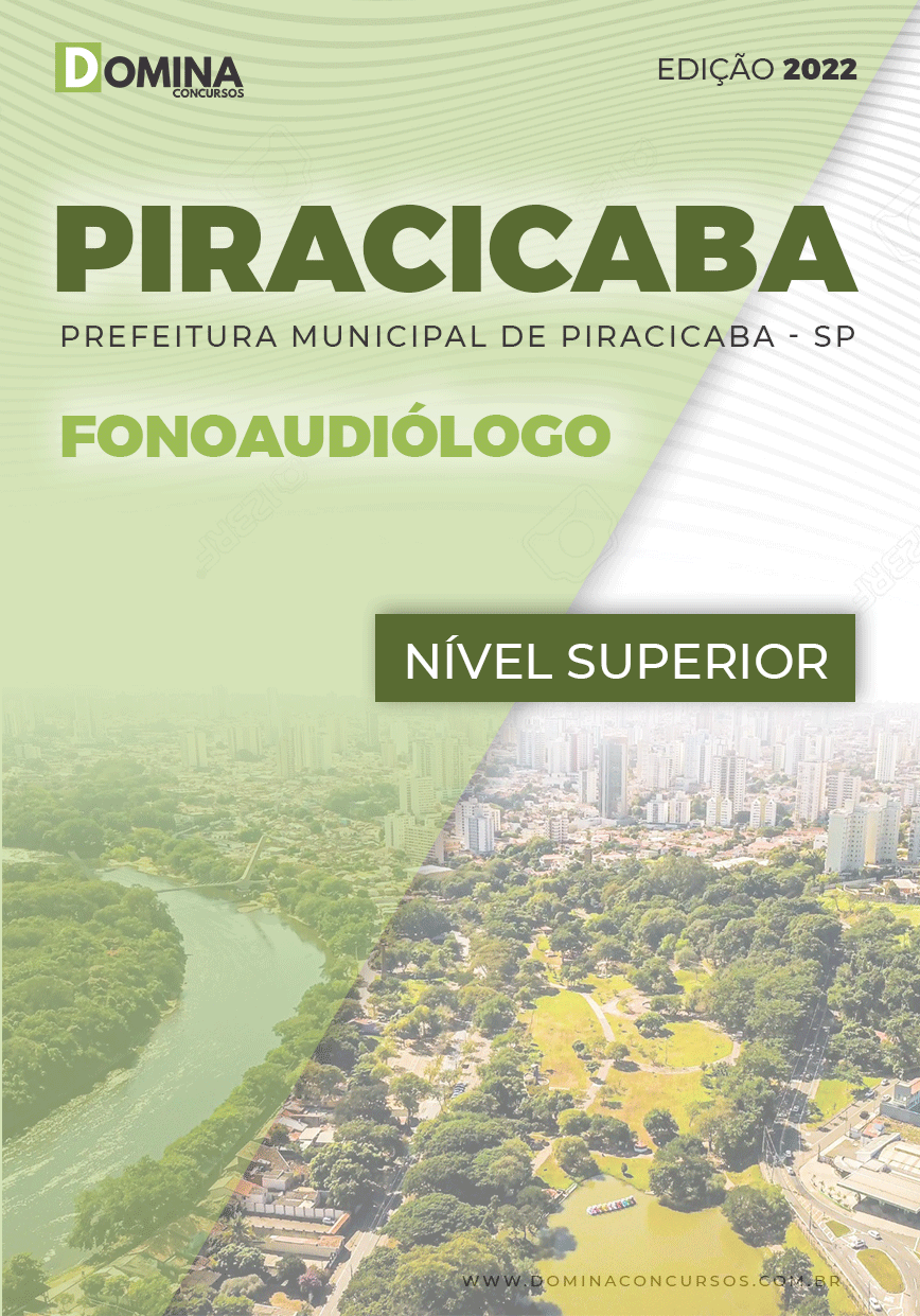 Apostila Digital Pref Piracicaba SP 2022 Fonoaudiólogo