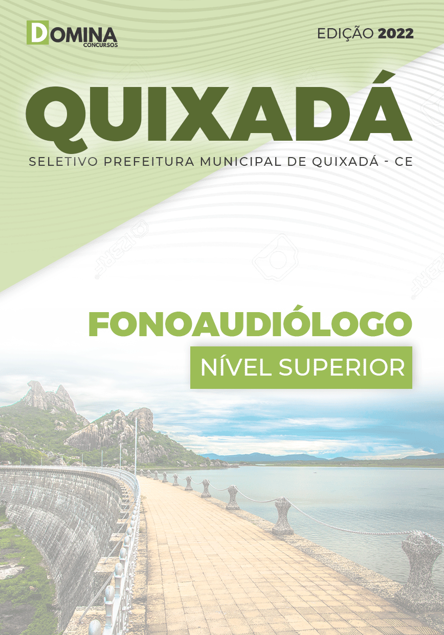 Apostila Digital Seletivo Pref Quixadá CE 2022 Fonoaudiólogo