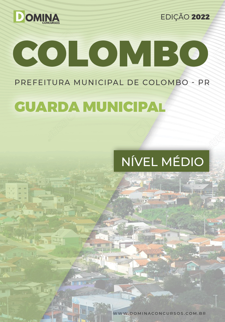 Apostila Concurso Pref Colombo PR 2022 Guarda Municipal