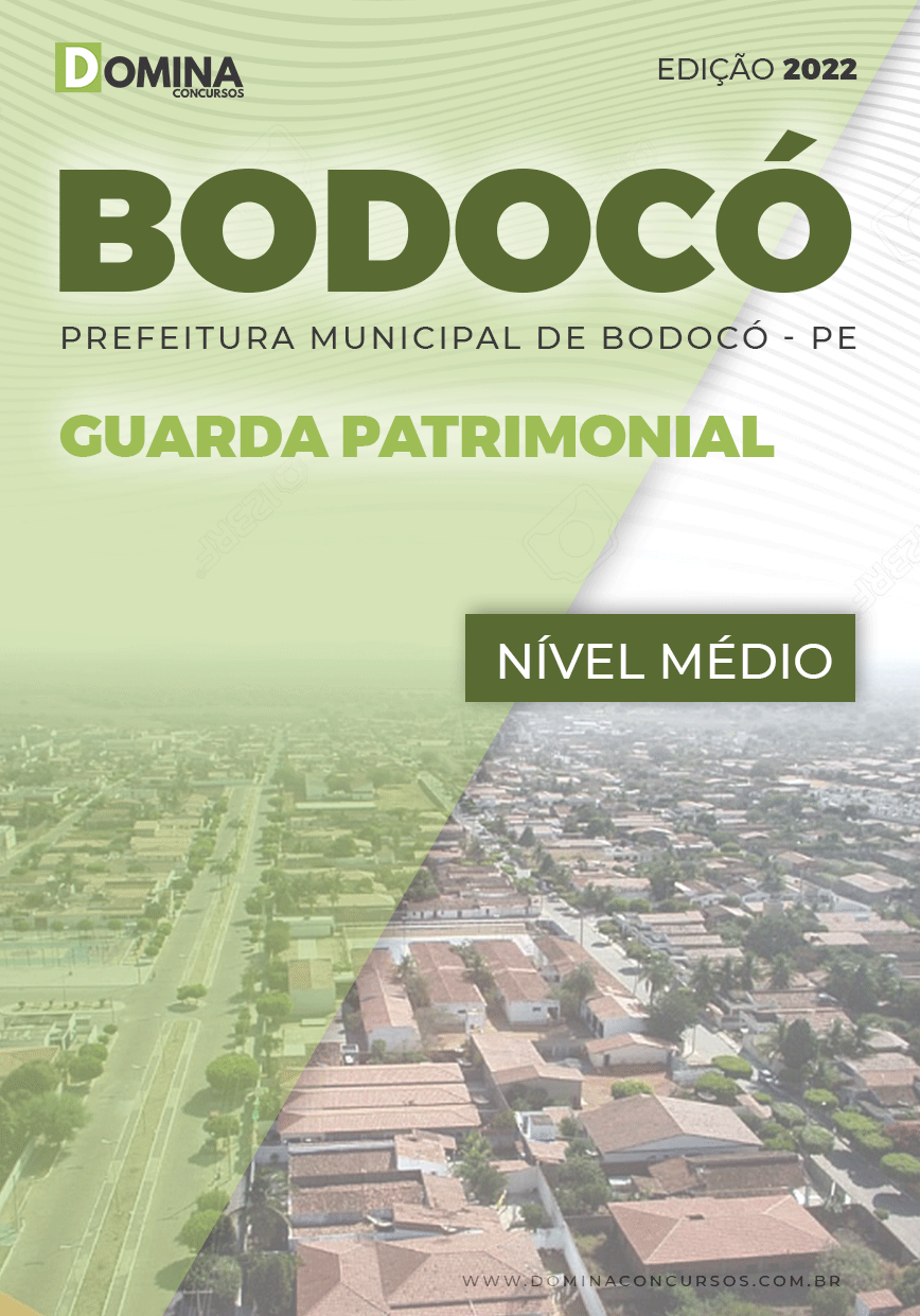 Apostila Concurso Pref Bodocó PE 2022 Guarda Patrimonial