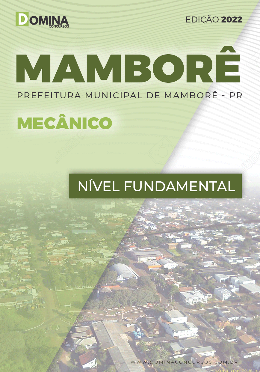 Apostila Digital Concurso Pref Mamborê PR 2022 Mecânico