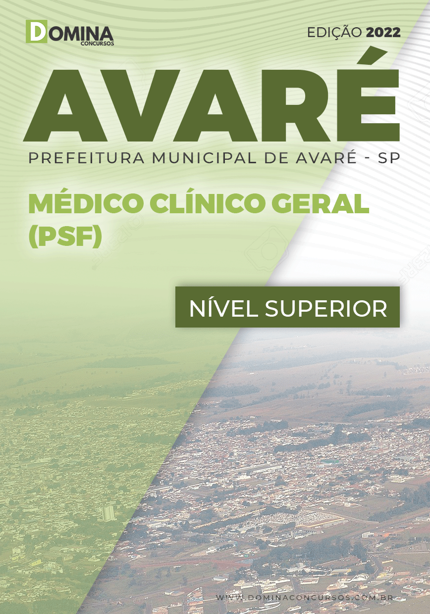 Apostila Digital Pref Avaré SP 2022 Médico Clínico Geral PSF