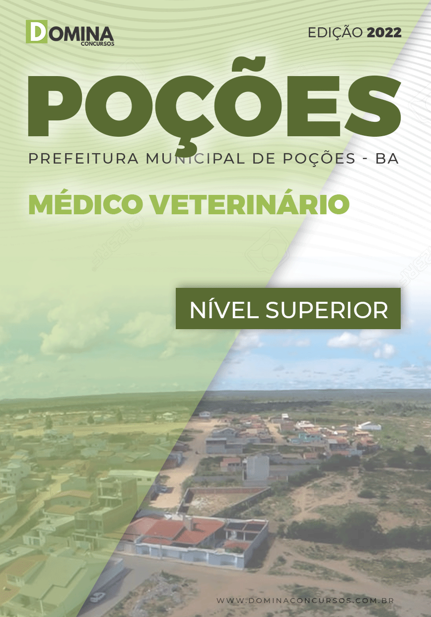 Apostila Concurso Pref Poções BA 2022 Médico Veterinário