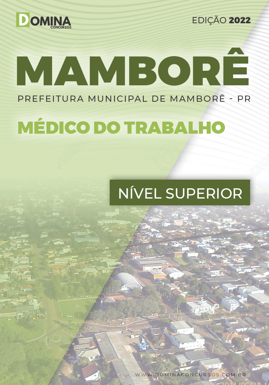 Apostila Concurso Pref Mamborê PR 2022 Médico Trabalho