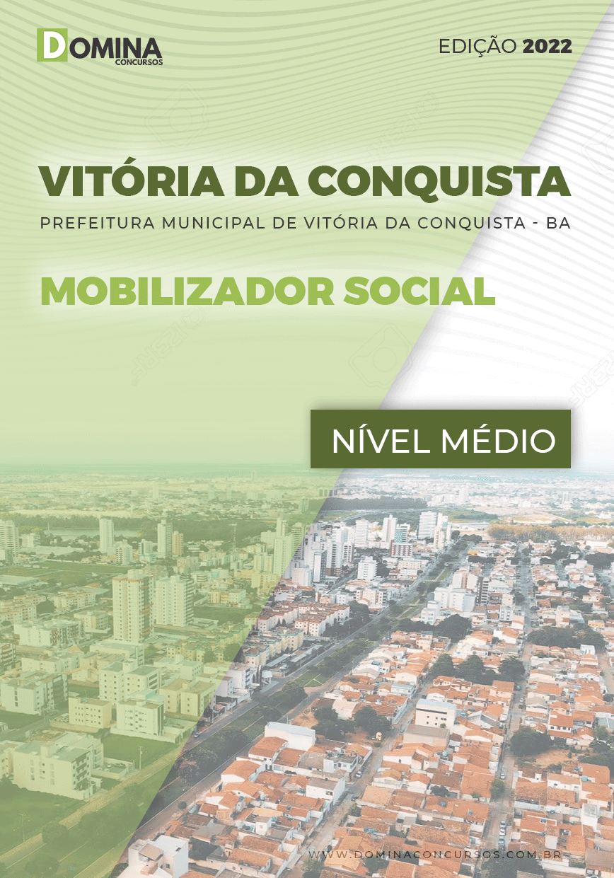 Apostila Seletivo Pref Vitória Conquista BA 2022 Mobilizador Social