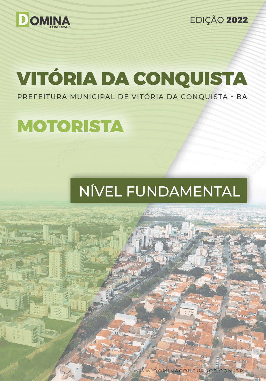 Apostila Seletivo Pref Vitória Conquista BA 2022 Motorista