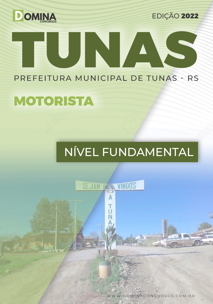 Apostila Digital Concurso Pref Tunas RS 2022 Motorista