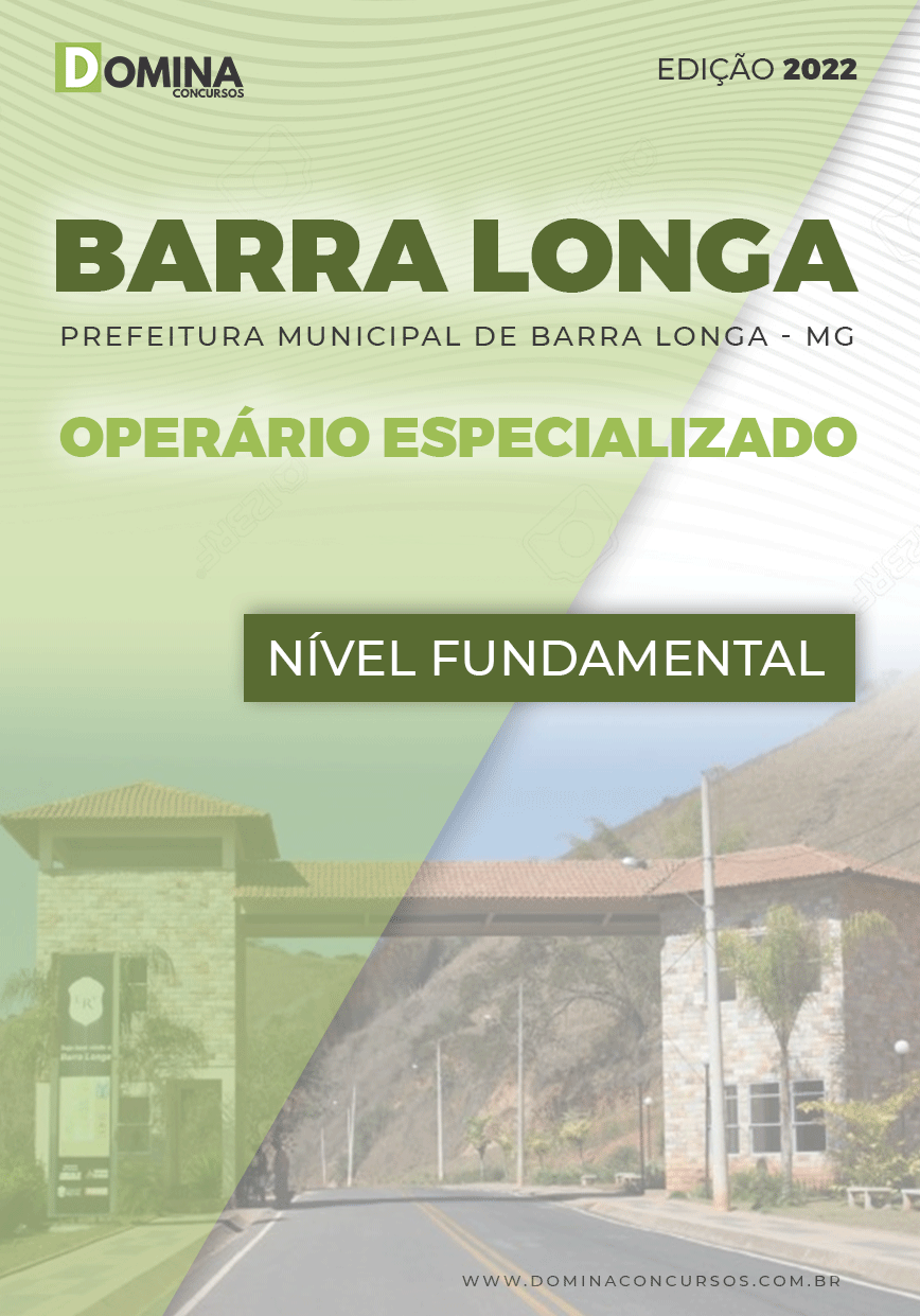 Apostila Pref Barra Longa MG 2022 Operador Especializado