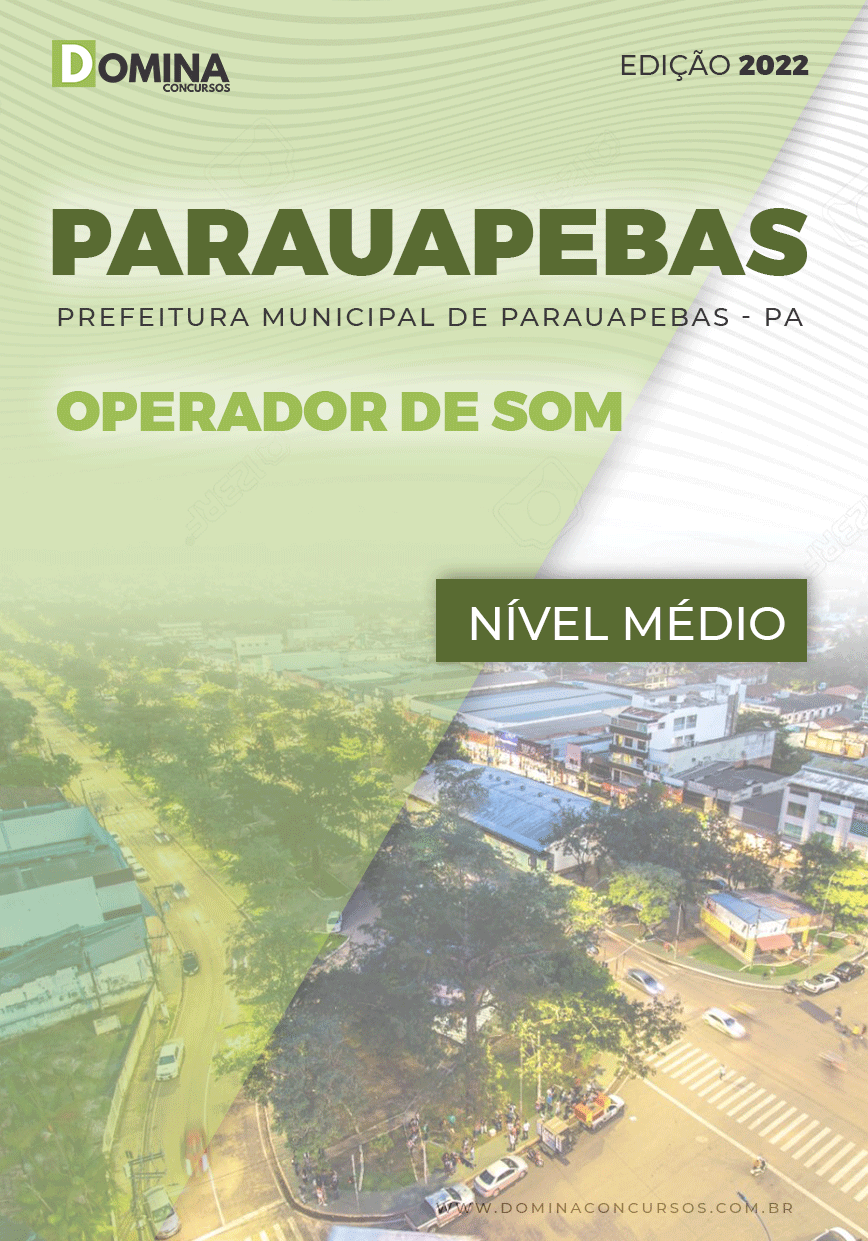 Apostila Câmara Parauapebas PA 2022 Operador Som