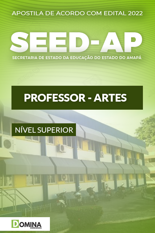 Apostila Digital Concurso SEED AP 2022 Professor Artes