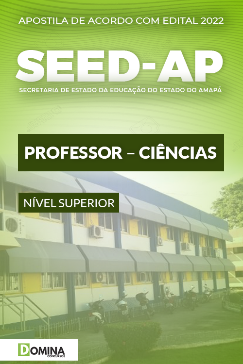 Apostila Digital Concurso SEED AP 2022 Professor Ciências