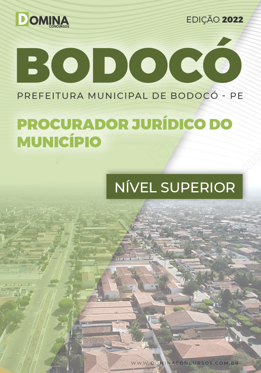 Apostila Pref Bodocó PE 2022 Procurador do Município