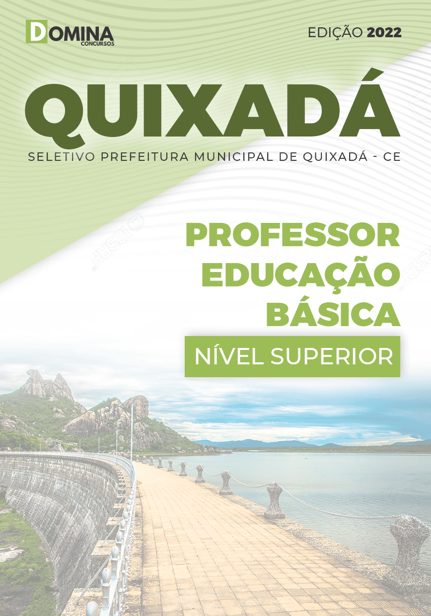 Apostila Digital Pref Quixadá CE 2022 Professor Educação Básica