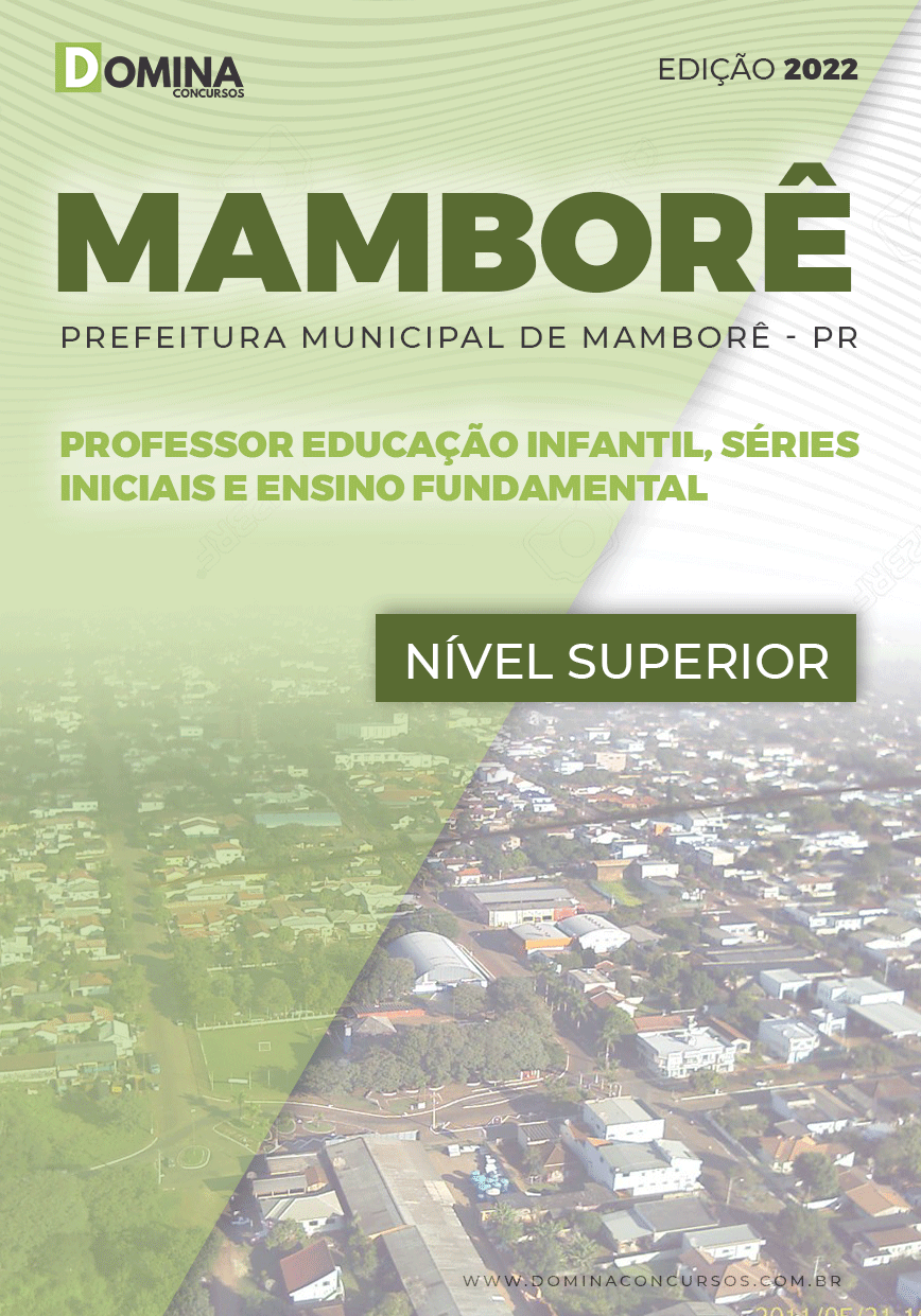 Apostila Pref Mamborê PR 2022 Professor Ensino Fundamental