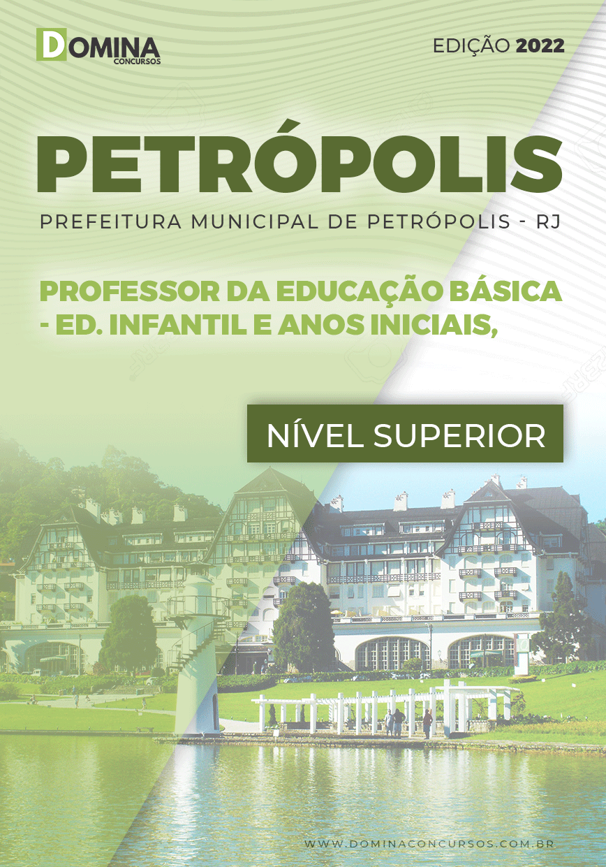 Apostila Pref Petrópolis RJ 2022 PEB Educação Infantil Anos Iniciais