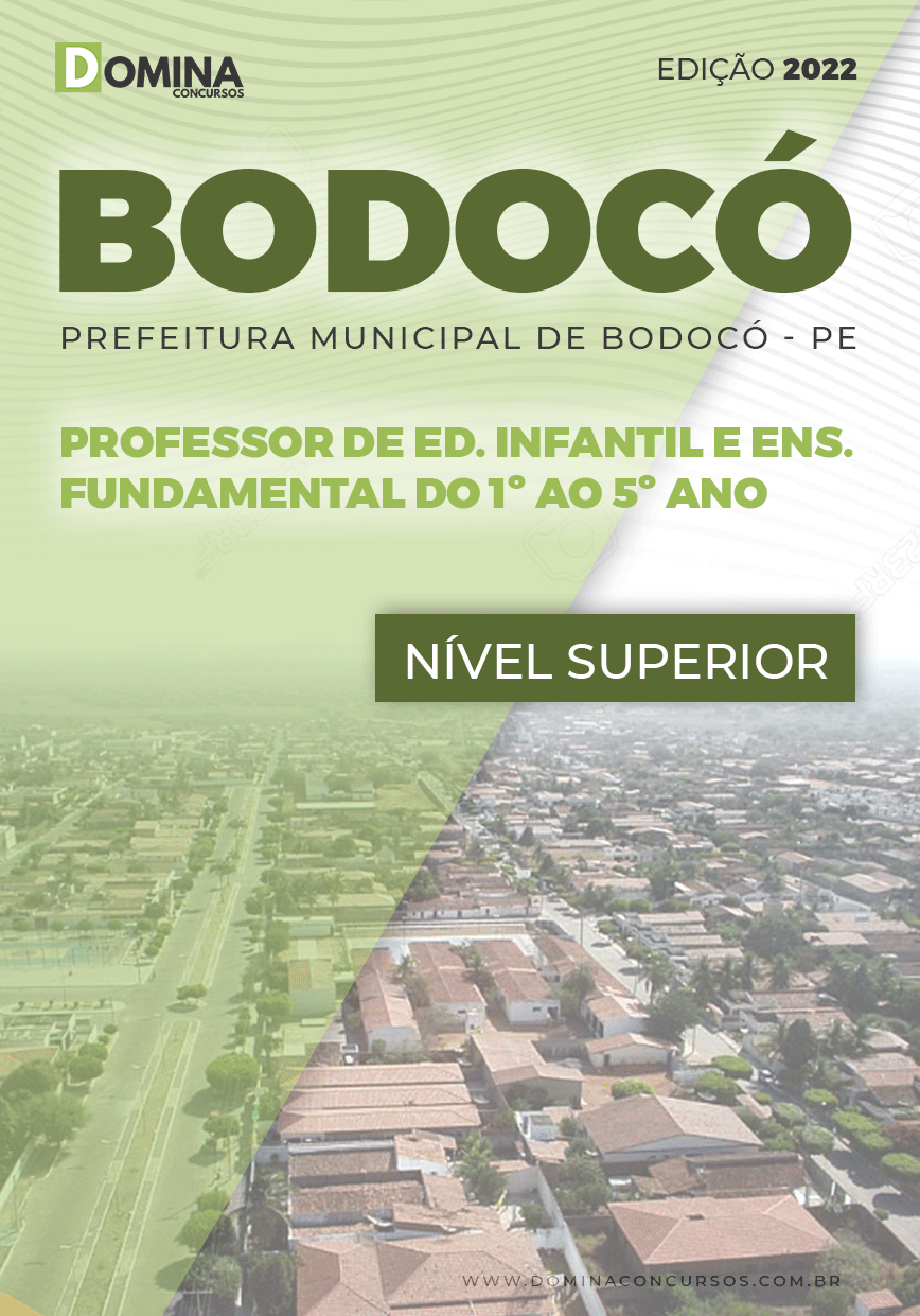 Apostila Pref Bodocó PE 2022 Prof Ed Infantil e Fundamental