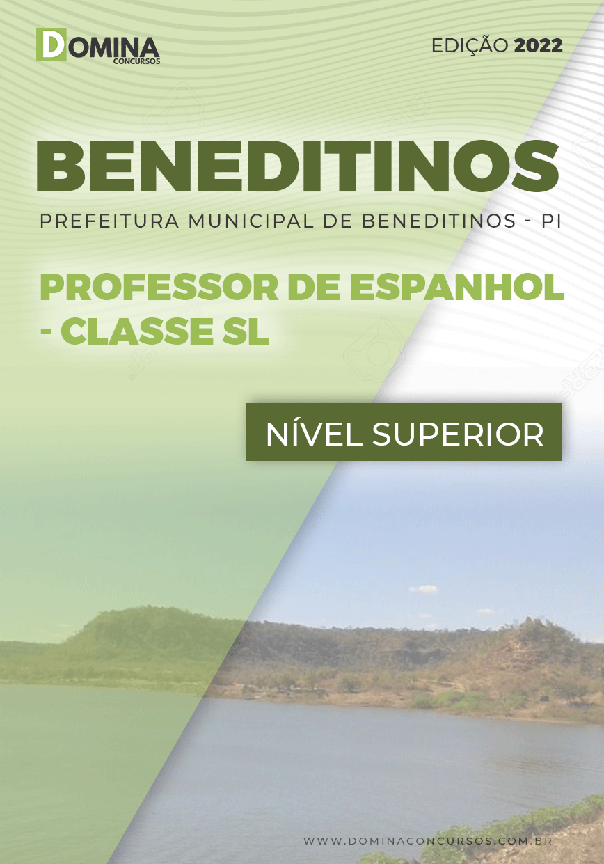 Apostila Pref Beneditinos PI 2022 Professor Espanhol
