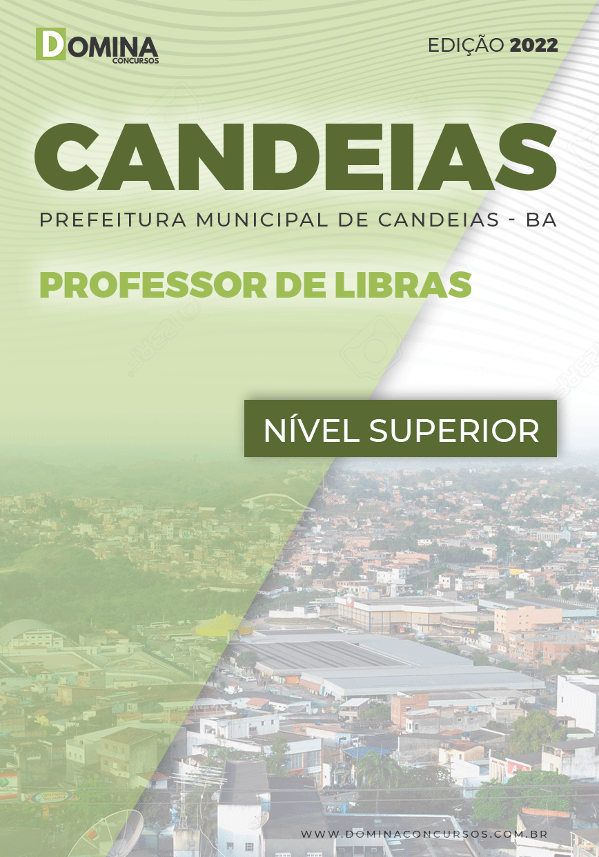 Apostila Digital Pref Candeias BA 2022 Professor de Libras
