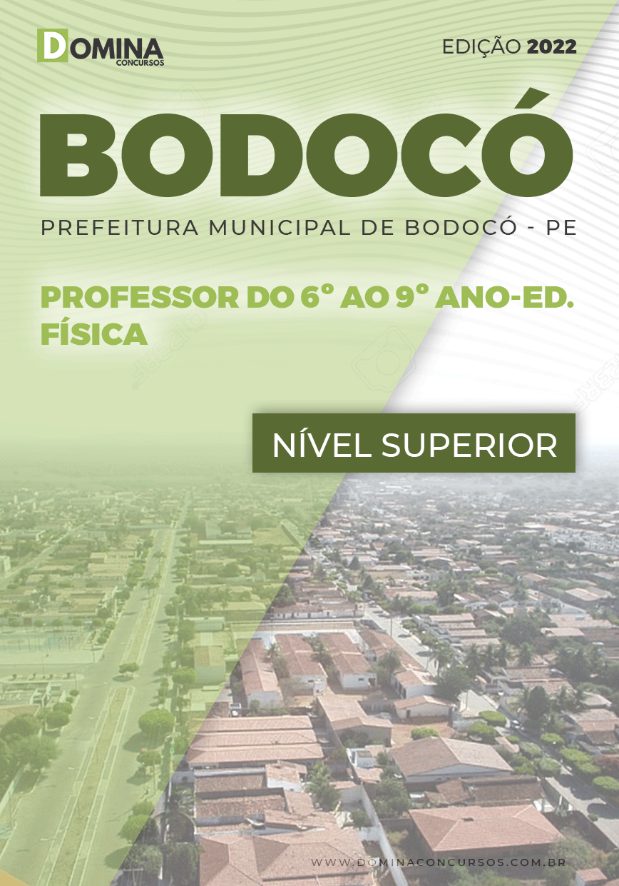 Apostila Pref Bodocó PE 2022 Professor Educação Física