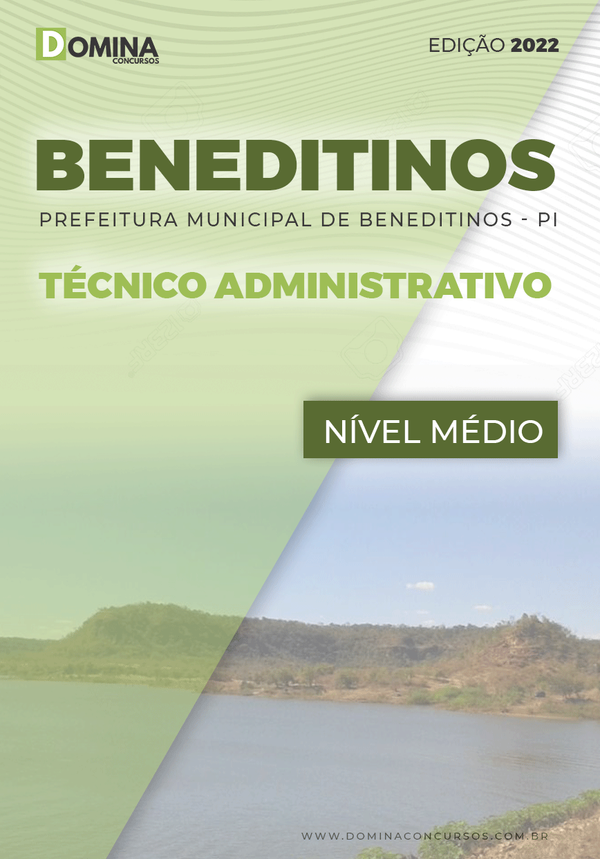 Apostila Pref Beneditinos PI 2022 Técnico Administrativo