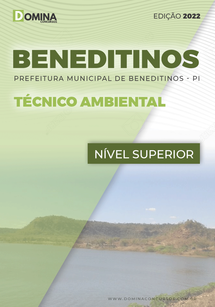 Apostila Pref Beneditinos PI 2022 Técnico Ambiental