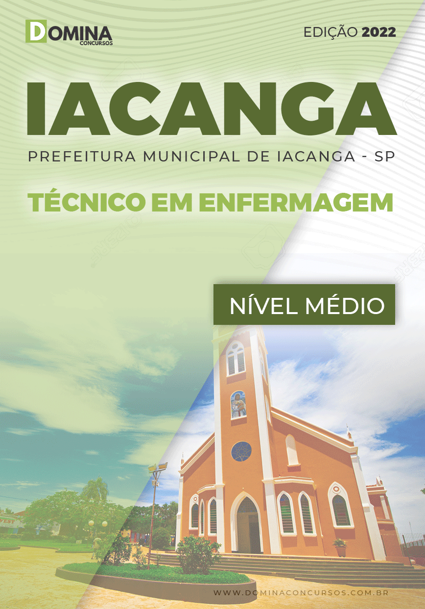 Apostila Digital Pref Iacanga SP 2022 Técnico Enfermagem