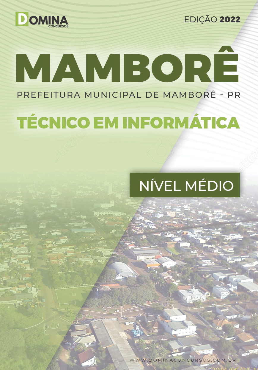 Apostila Concurso Pref Mamborê PR 2022 Técnico Informática