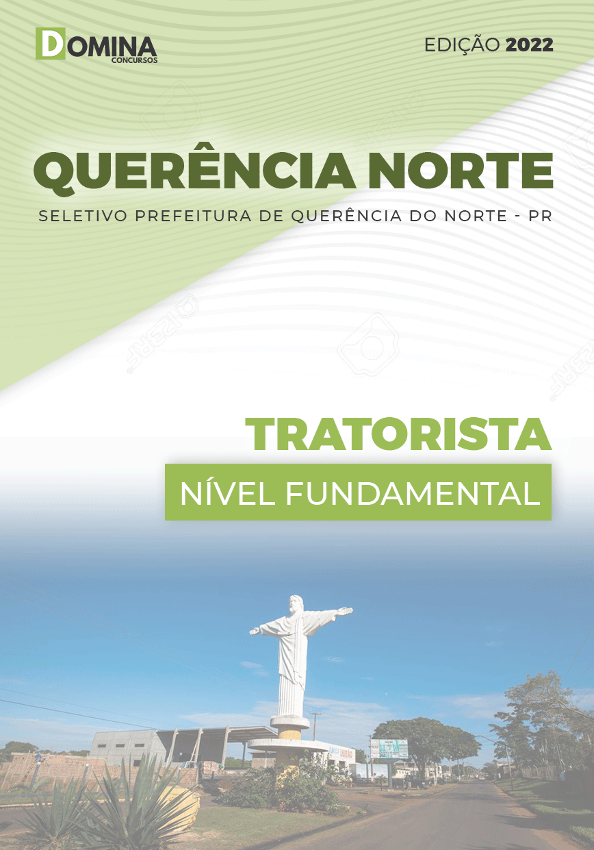 Apostila Digital Pref Querência Norte PR 2022 Tratorista