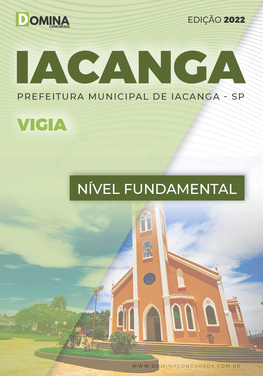 Apostila Digital Concurso Pref Iacanga SP 2022 Vigia