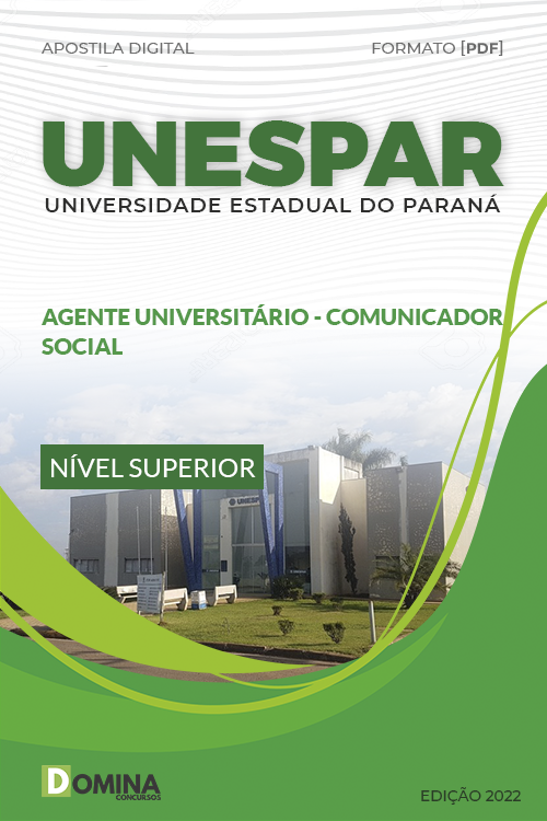 Apostila UNESPAR 2022 Agente Universitário Comunicador Social