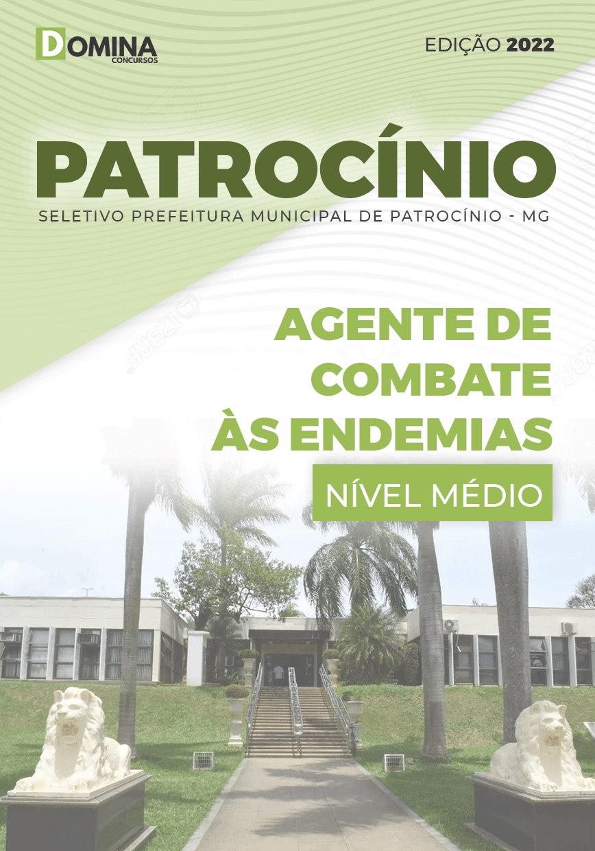 Apostila Pref Patrocínio MG 2022 Agente Combate Endemias