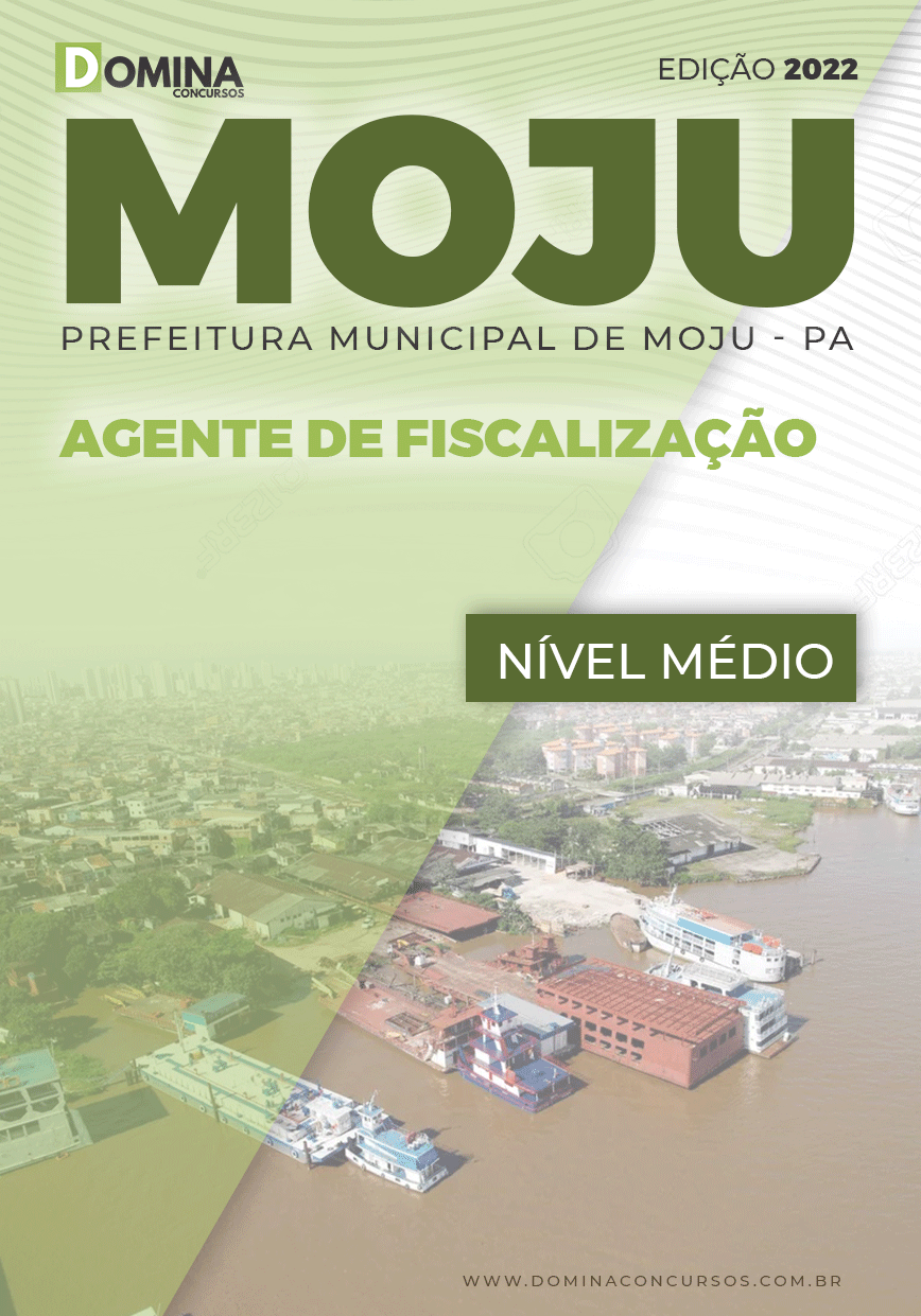 Apostila Digital Pref Moju PA 2022 Agente Fiscalização
