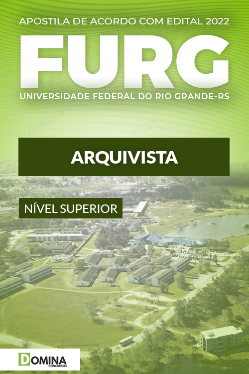 Apostila Digital Concurso Público FURG 2022 Arquivista