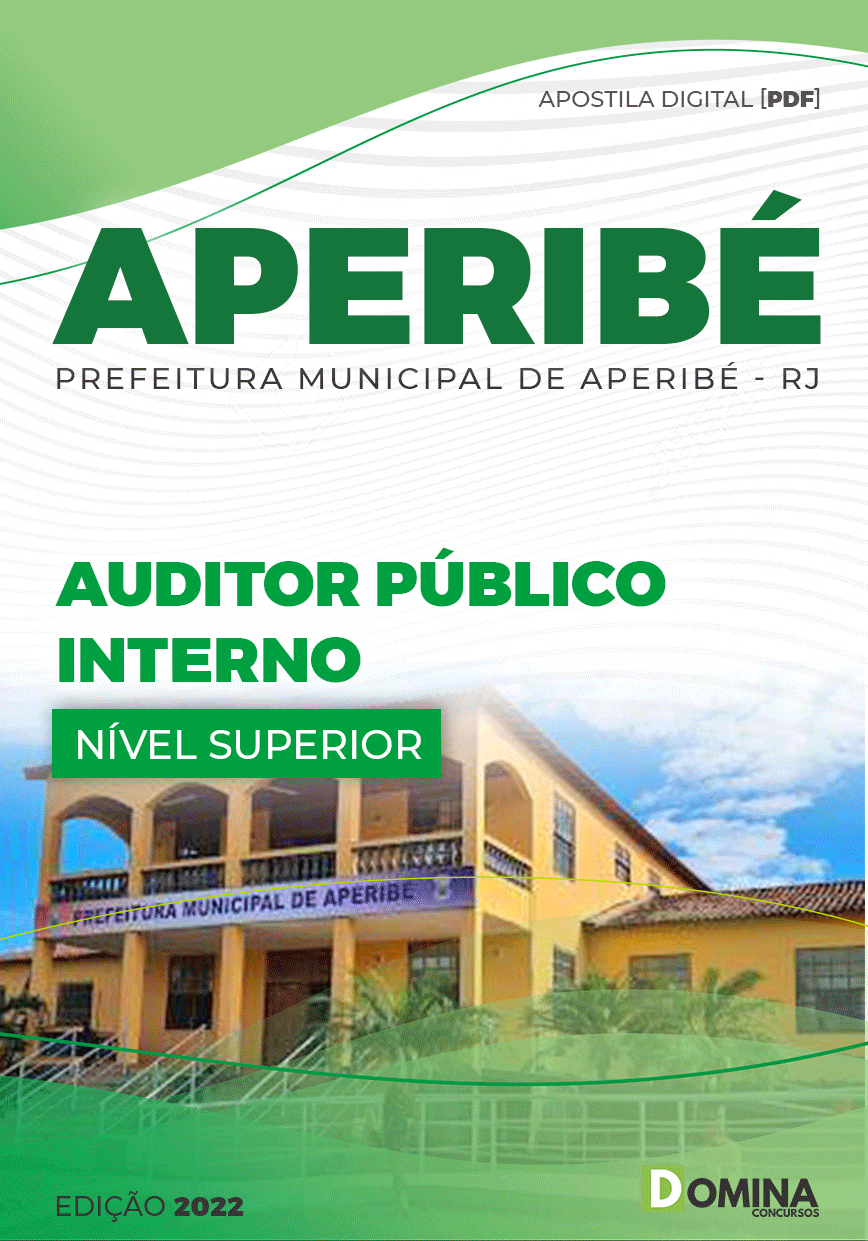 Apostila Digital Pref Aperibé RJ 2022 Auditor Público Interno