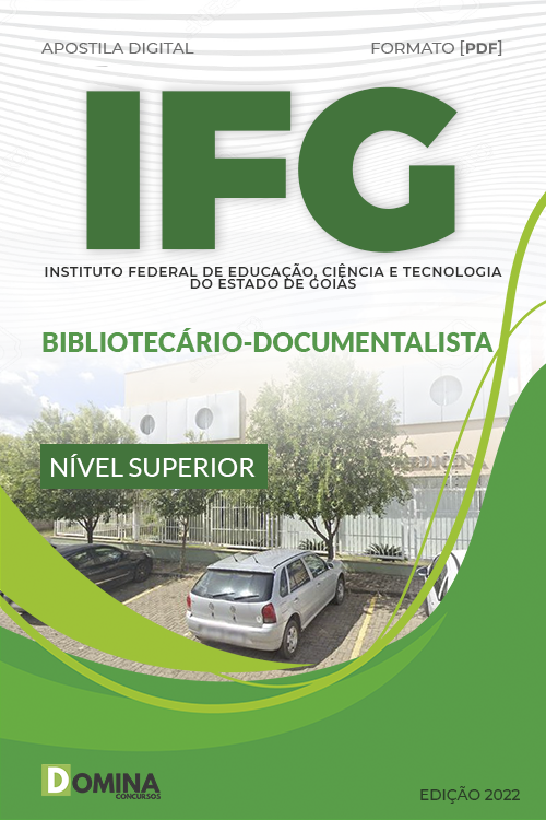 Apostila Digital IFG 2022 Bibliotecário Documentalista