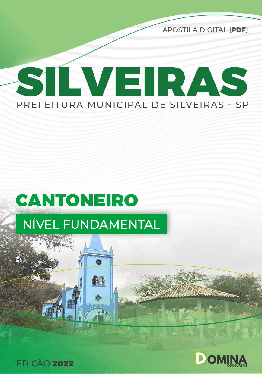 Apostila Digital Concurso Pref Silveiras SP 2022 Cantoneiro