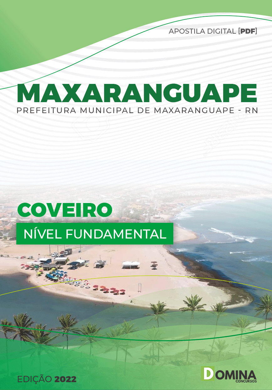 Apostila Digital Pref Maxaranguape RN 2022 Coveiro