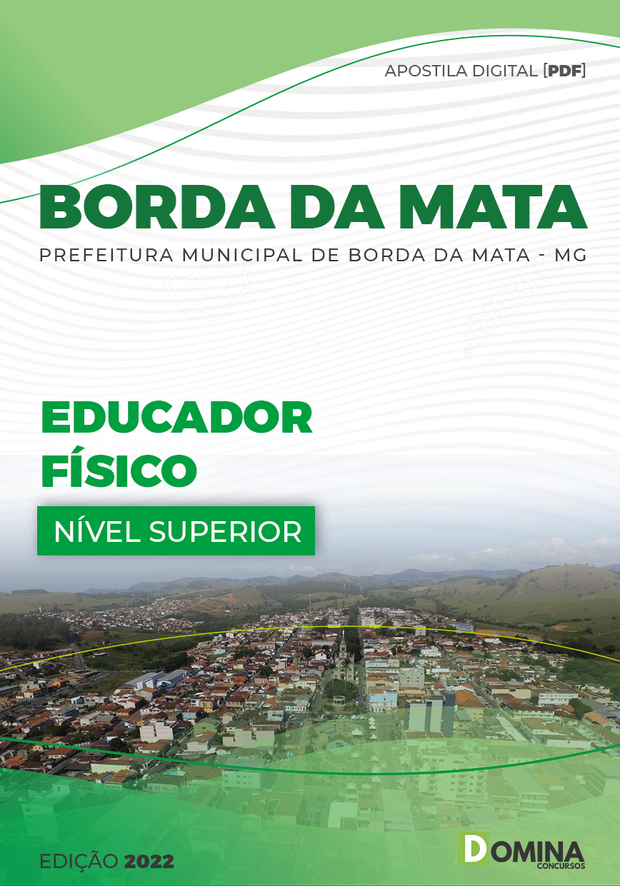 Apostila Pref Borda Mata MG 2022 Educador Físico