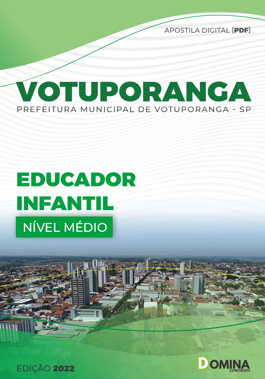 Apostila Pref Votuporanga SP 2022 Educador Infantil